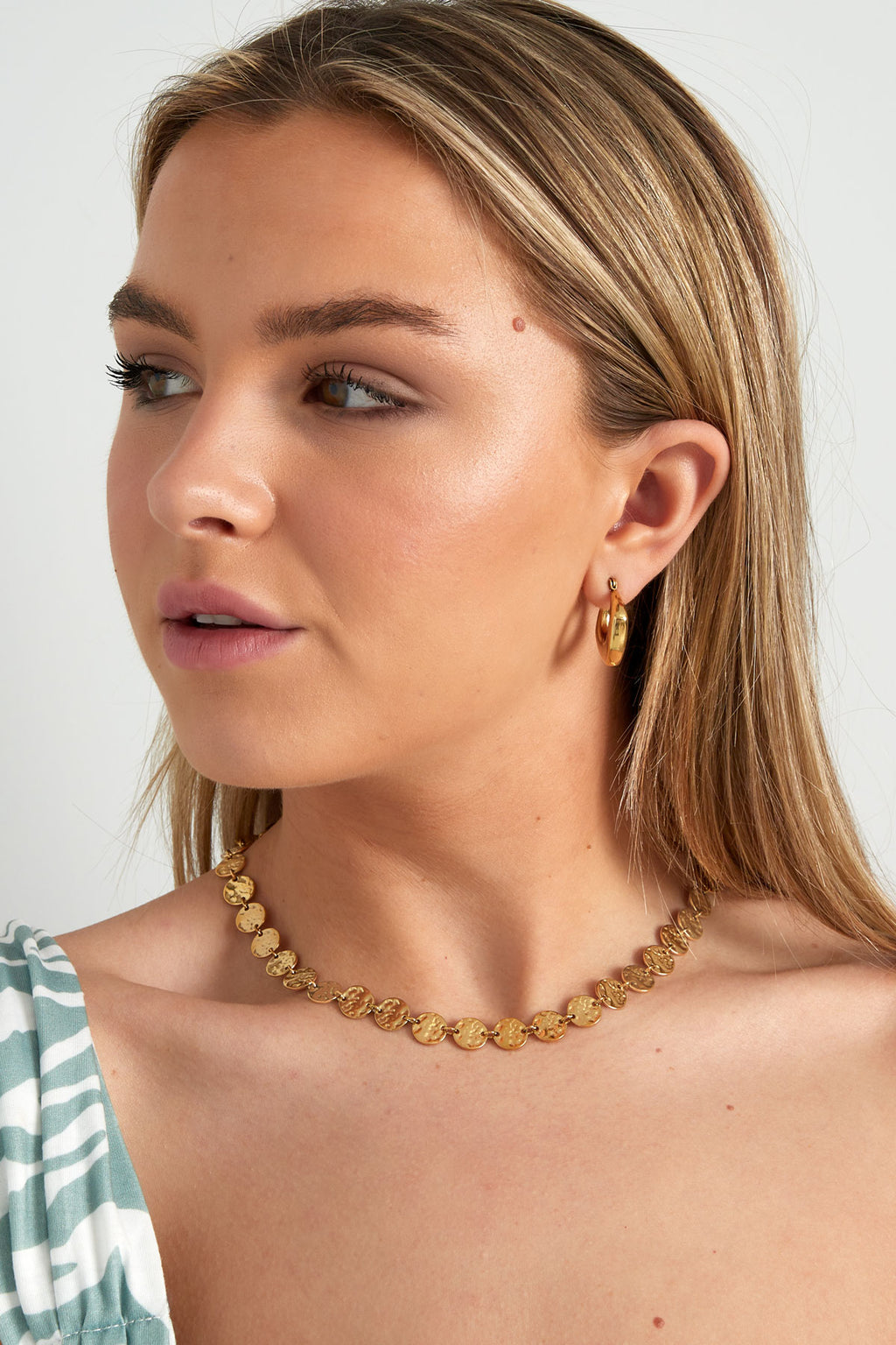 ronde vintage ketting