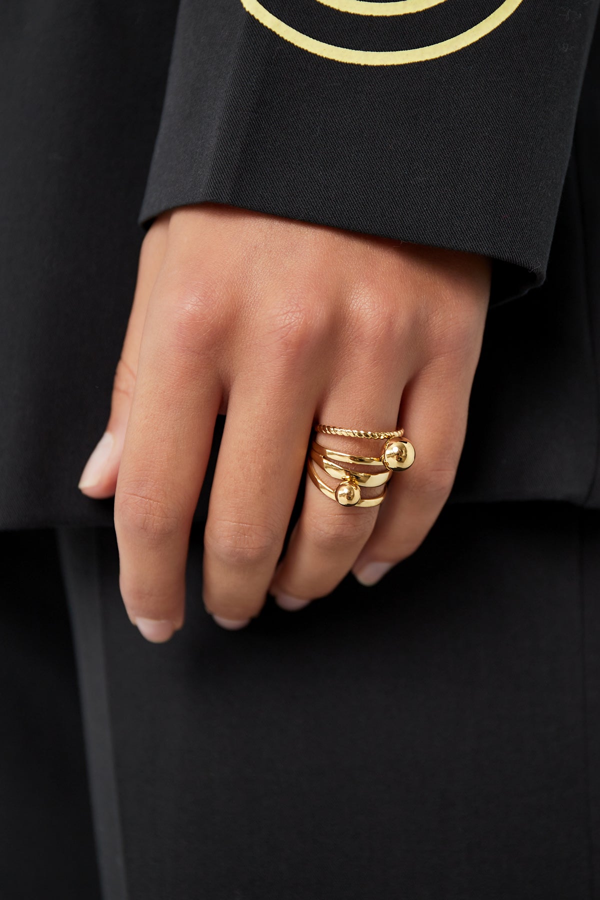 layered rings ring