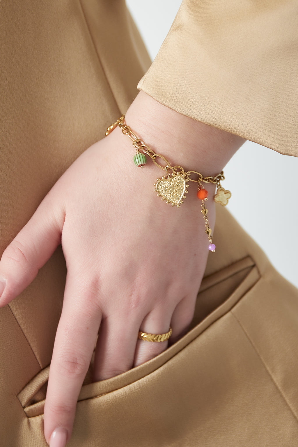Golden Vibes Armband