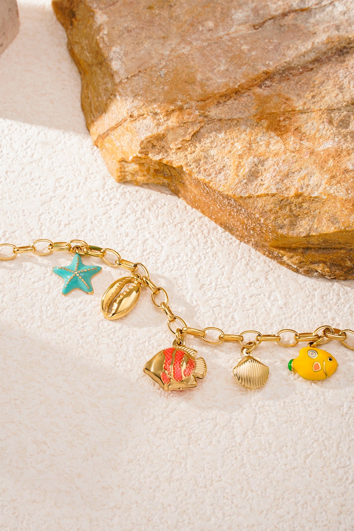 Vissen in de zee armband