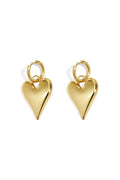 big heart hanger oorbellen