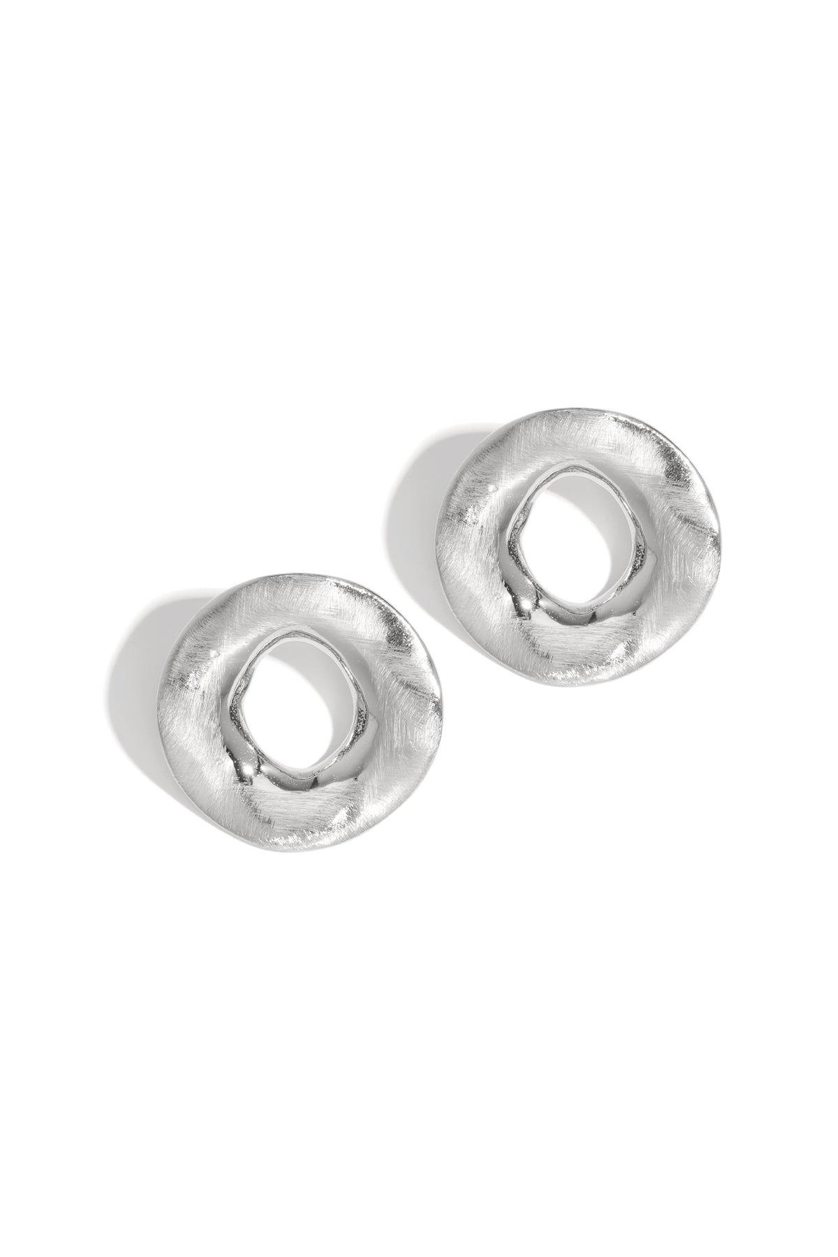 Oorbellen met ronde vorm, casual, dagelijks, eenvoudig, serie, damessieraden