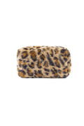 Zachte luipaard make-up tas