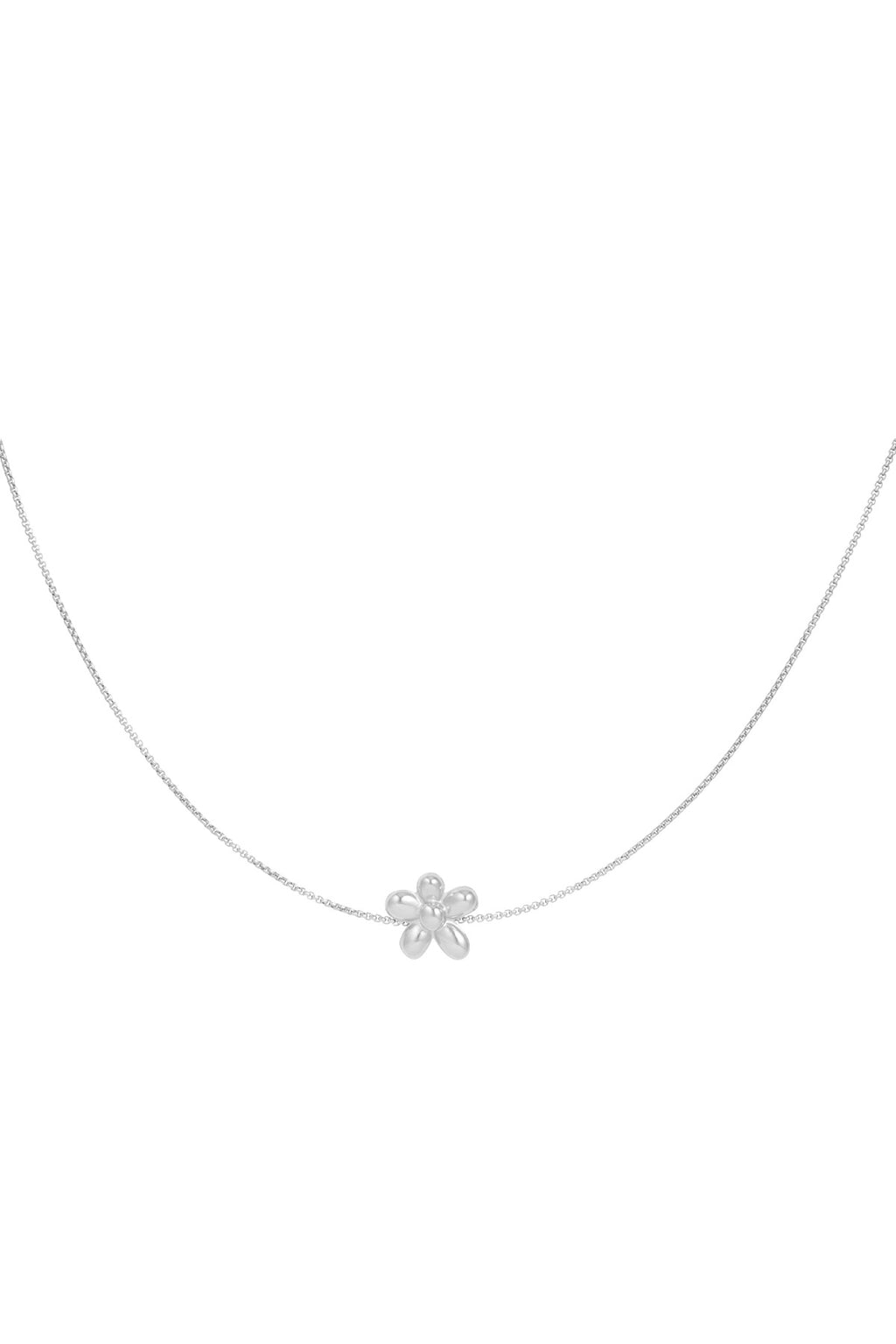 ketting puffy flower