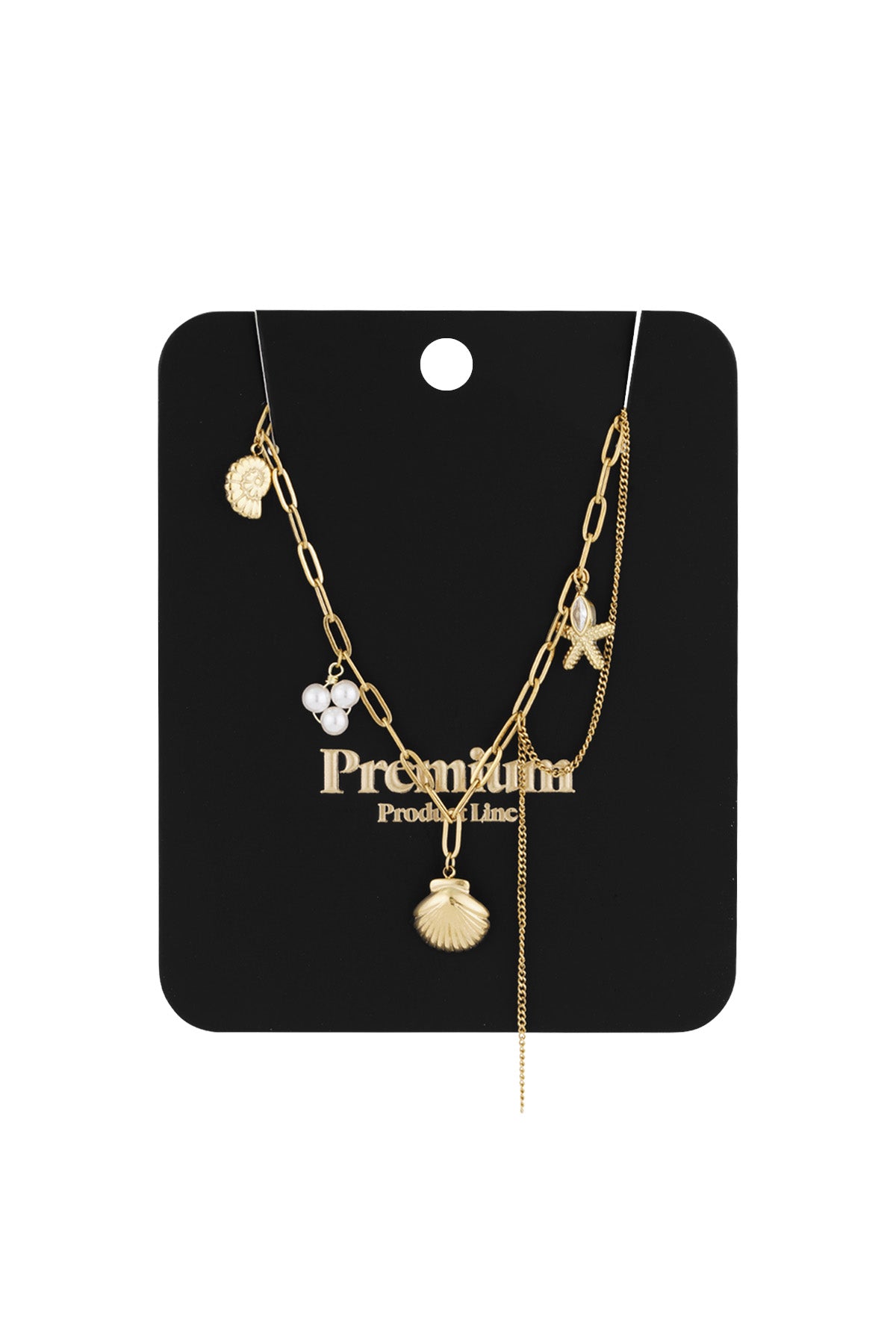 sea shell ketting