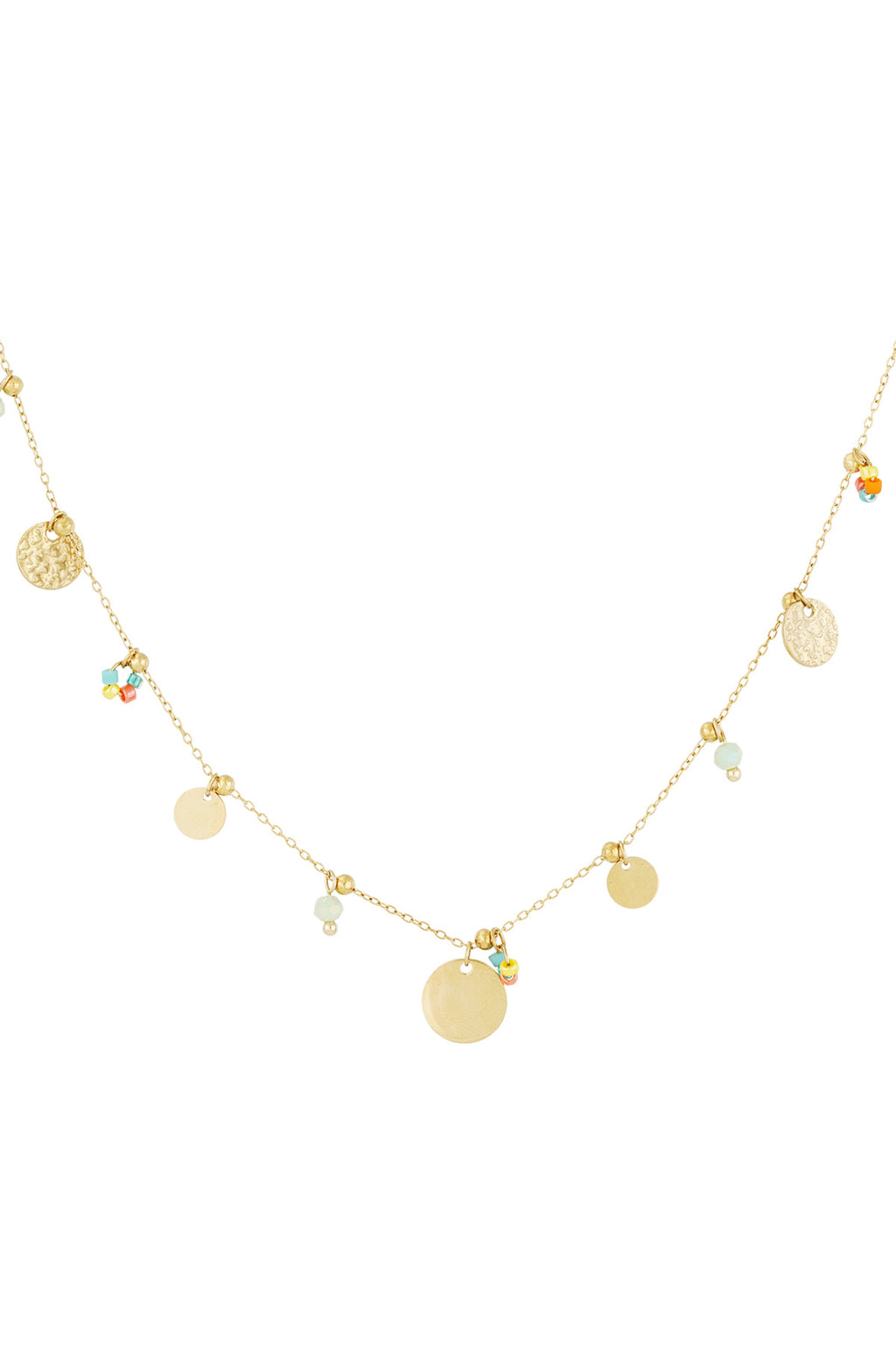 color pop coins ketting