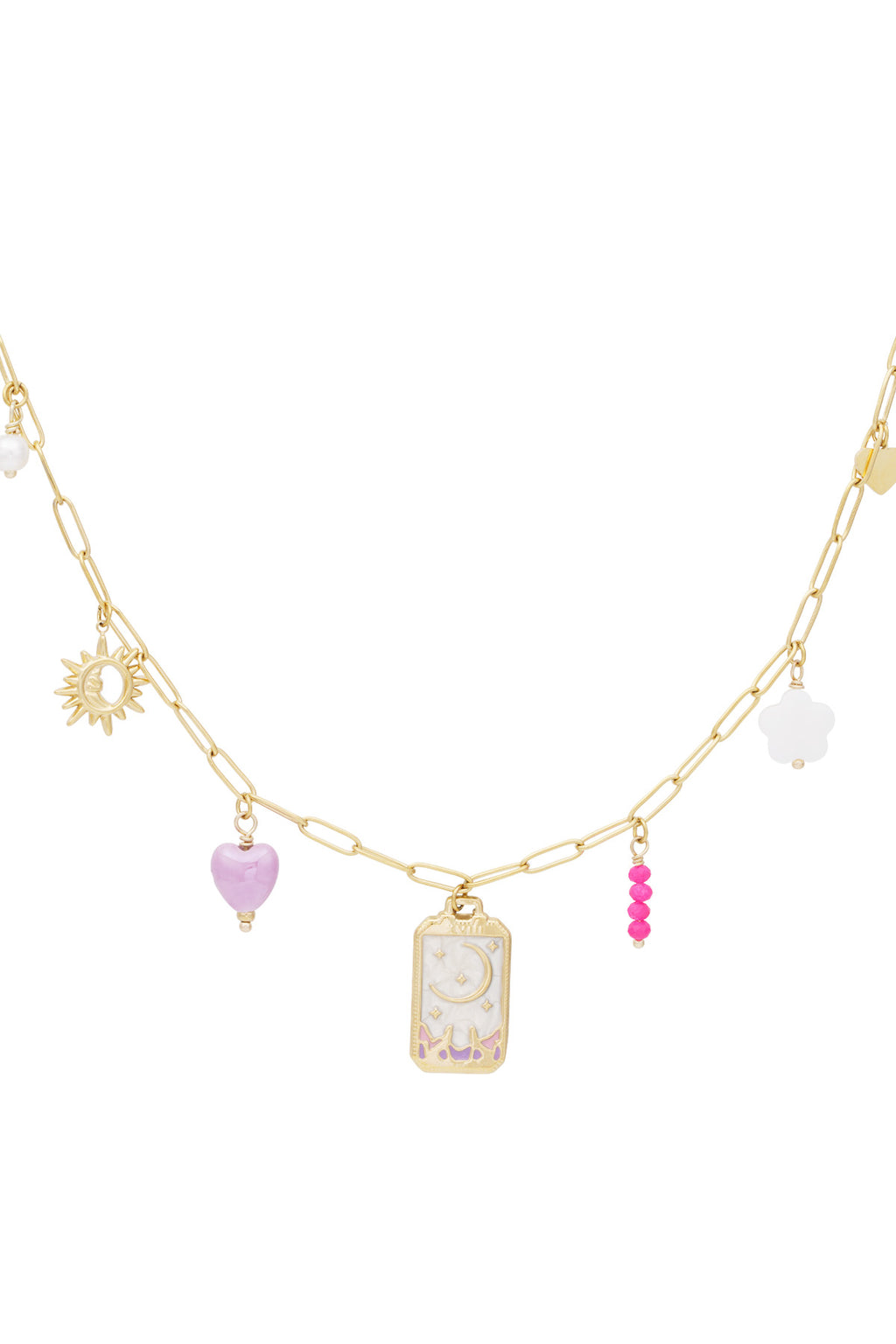 bedelketting tiny moon