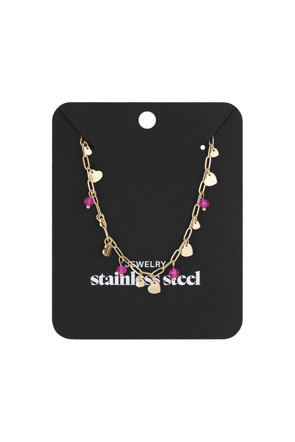 Full of love Necklace - Pink Gold