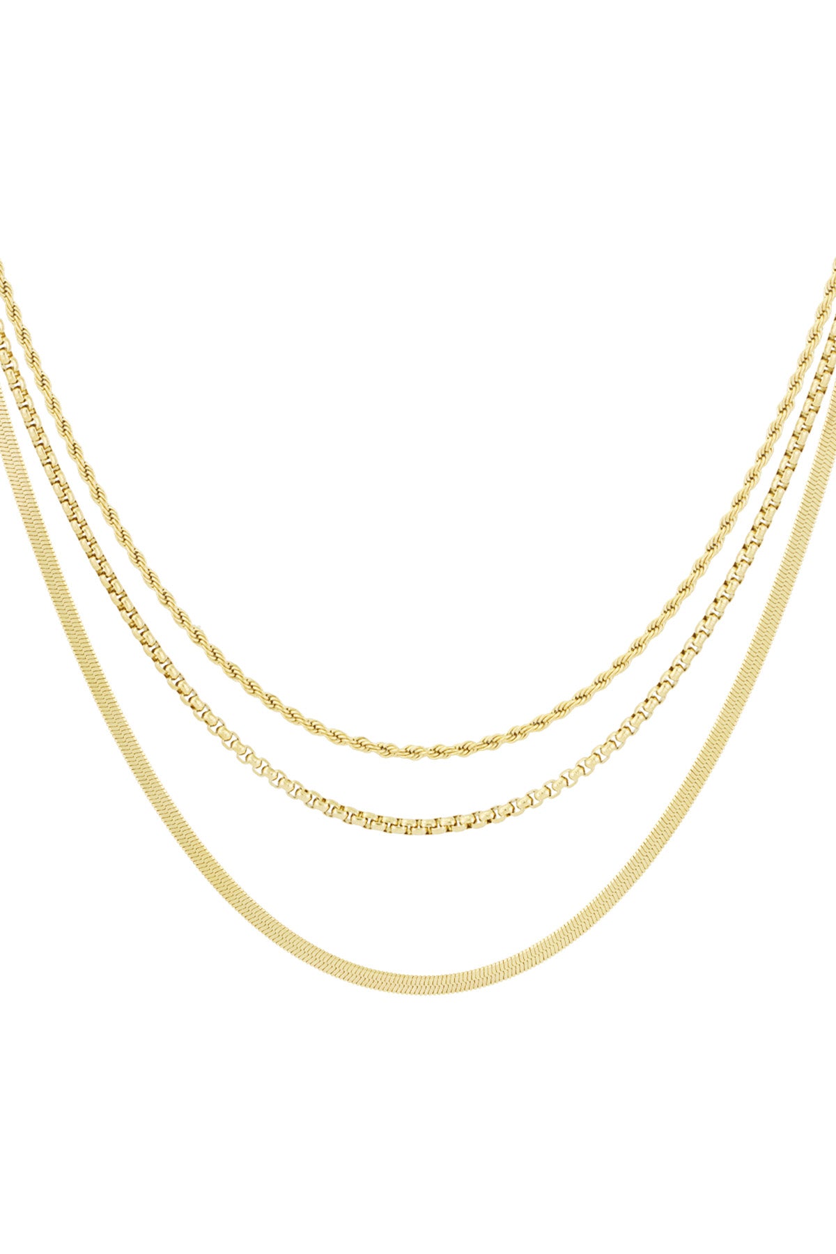 layered textures ketting
