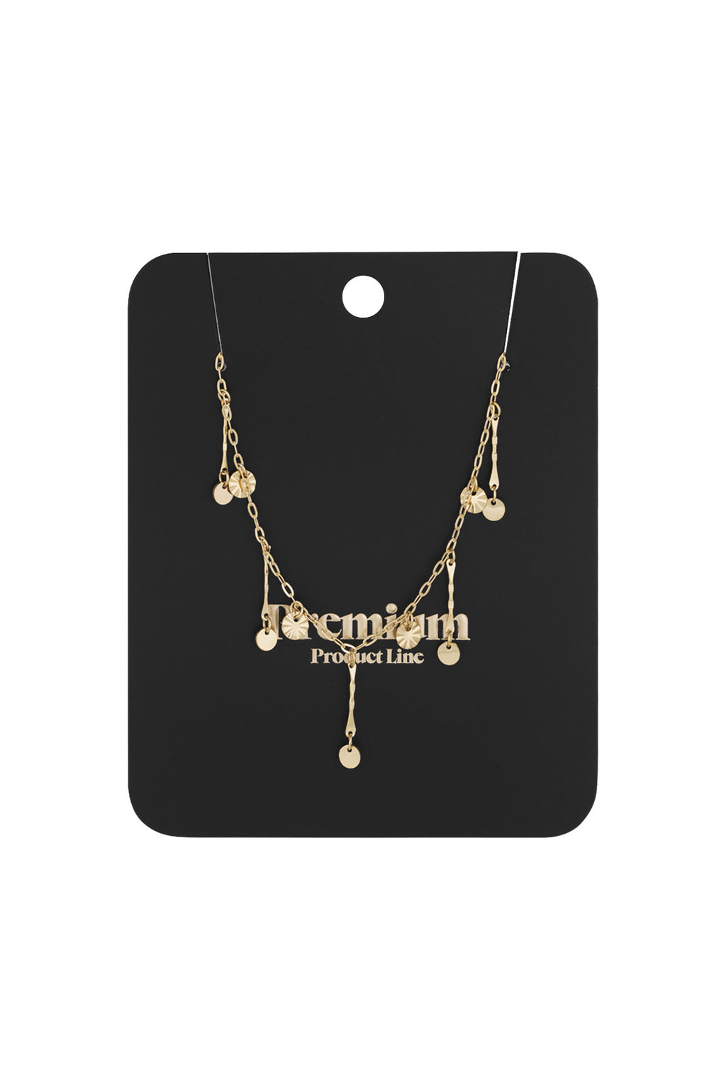 Golden Glimmer Necklace - Gold kleur