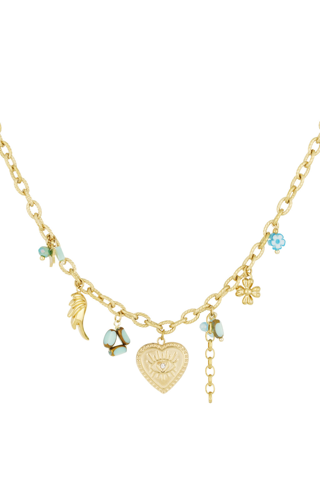 Charm Necklace - Gold kleur