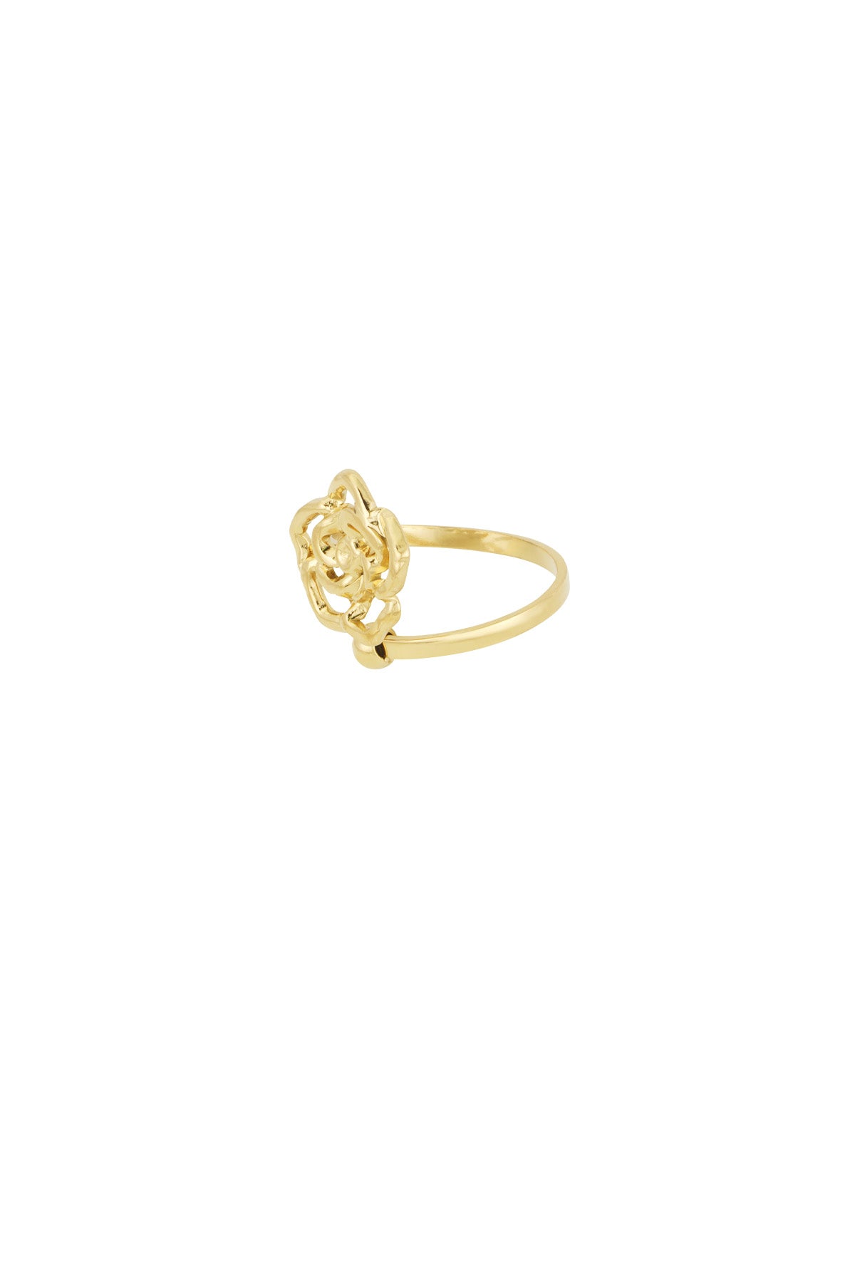 floral touch ring