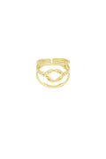 layered knot ring