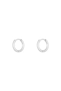Oorbellen Little Hoops 1.4cm Zilver Stainless Steel