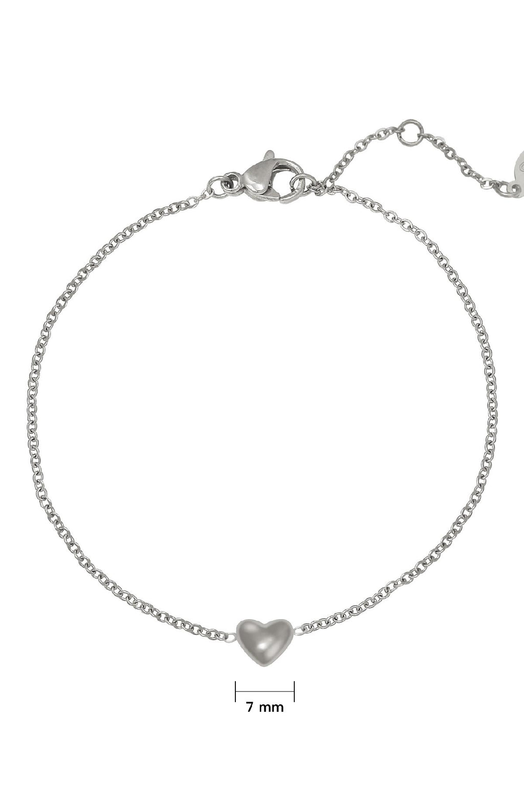 Armband Always in my Heart Zilver Stainless Steel