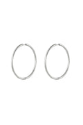 RVS oorbellen hoops medium Goud kleur Stainless Steel