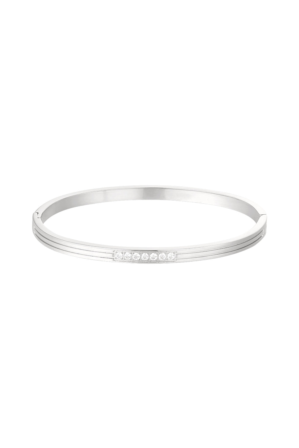 slavenarmband steentjes in het midden