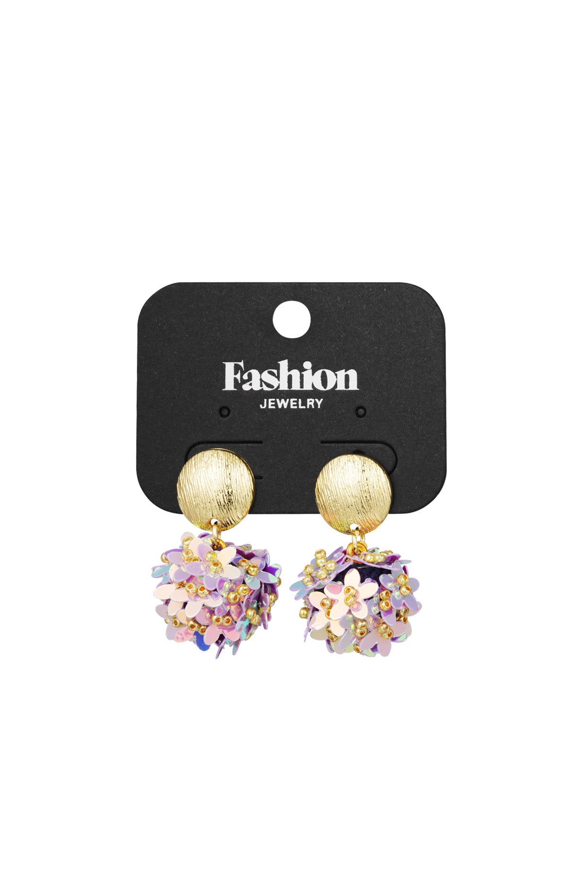 Pop of colour oorbellen