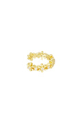 earcuff floral shine