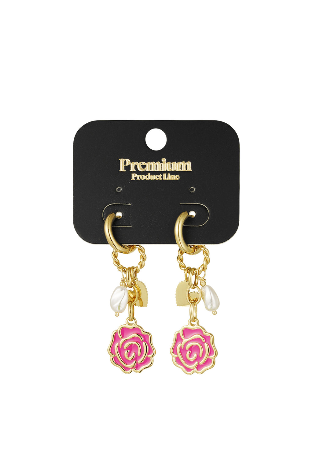 Oorbellen forever rose