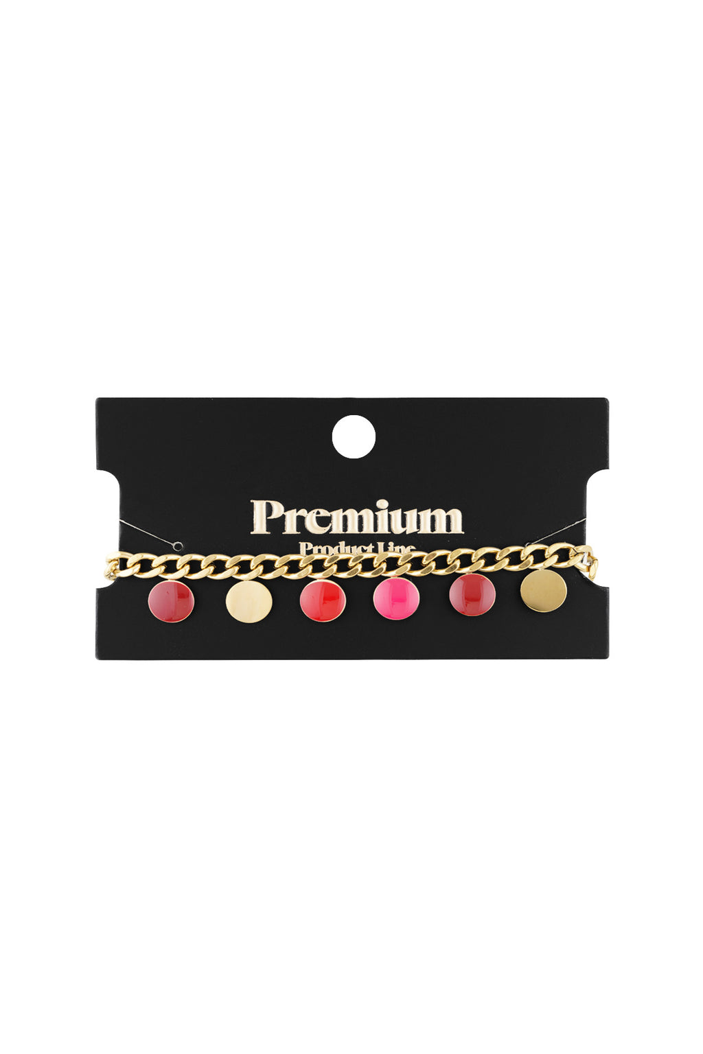 armband red coin