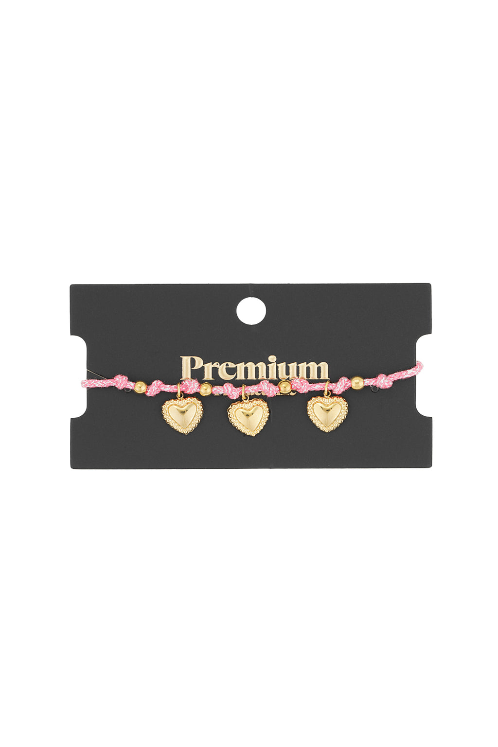 Cozy hearts armband