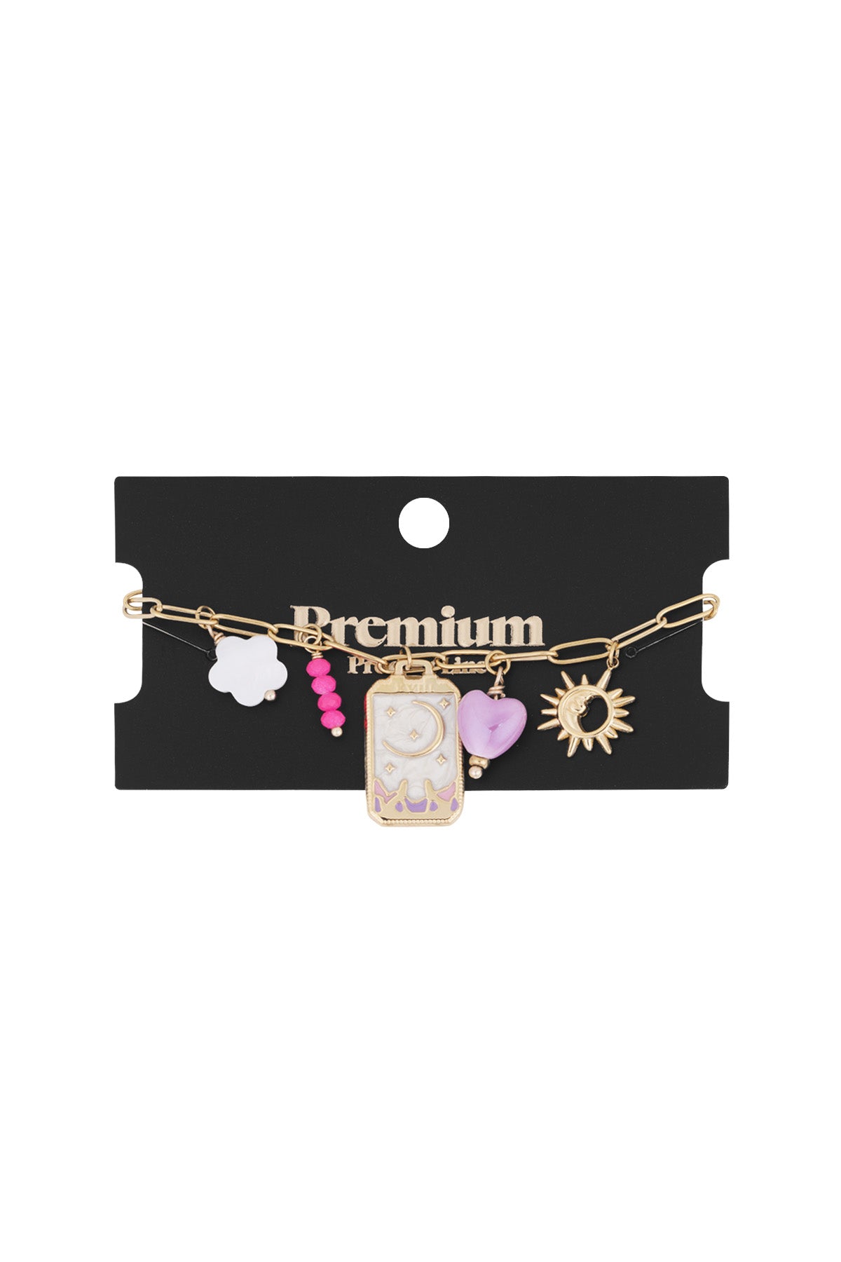 bedelarmband tiny moon