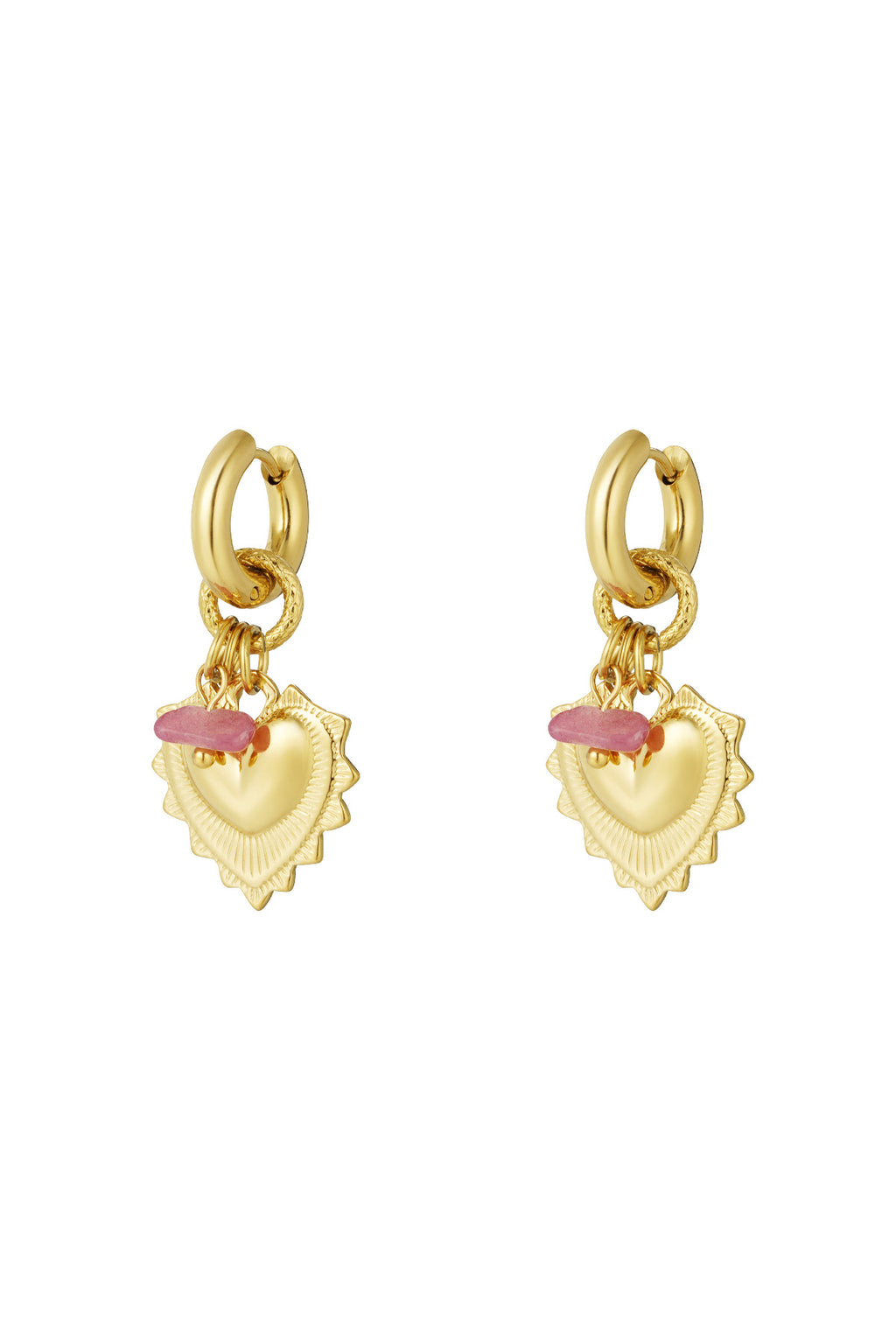 oorbellen bold heart