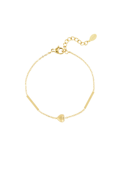 armband simple heart