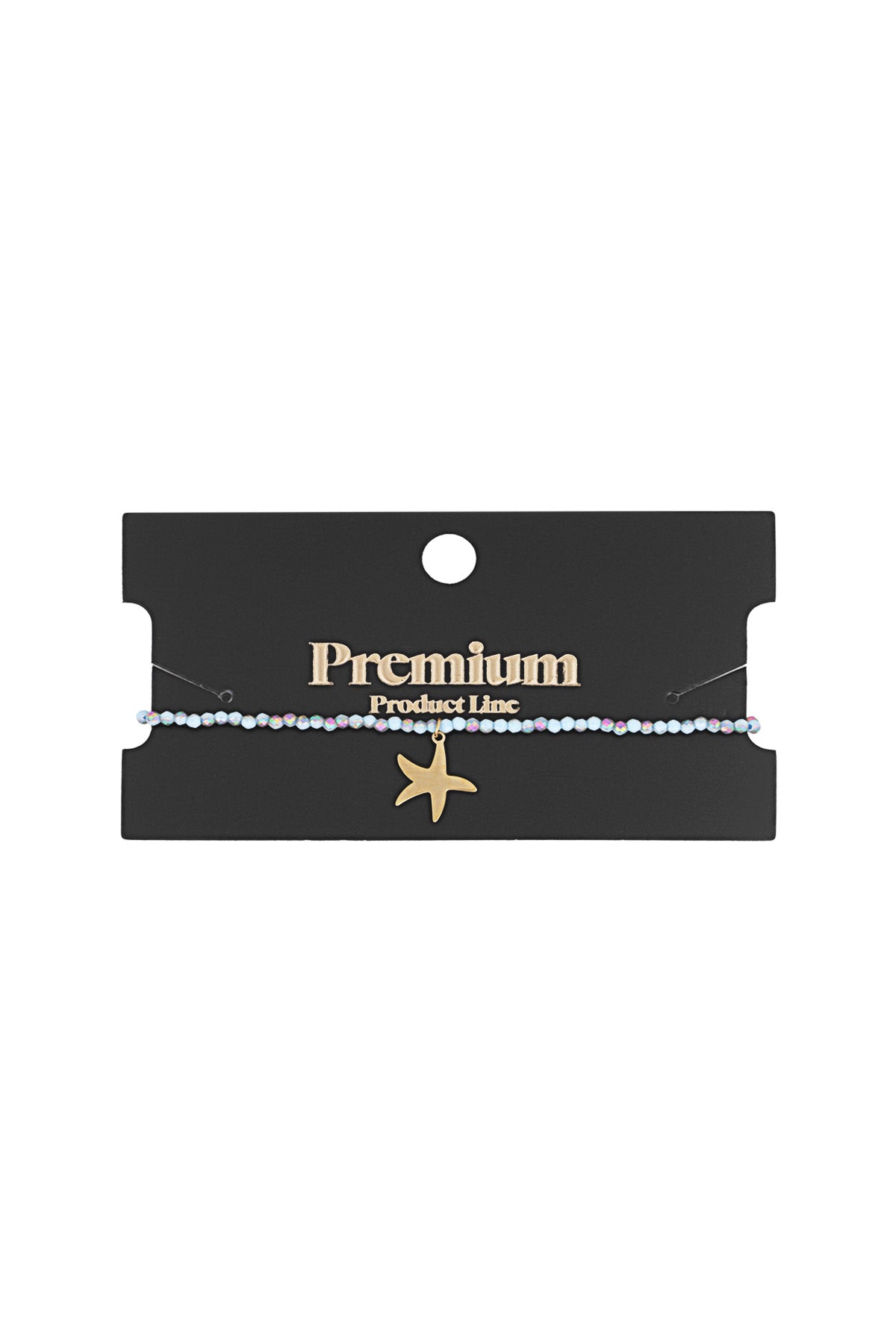 Armband kleurrijke zeester