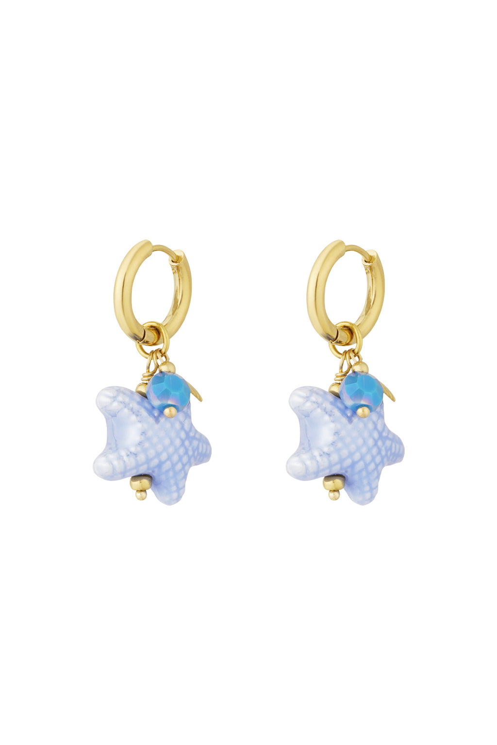 starry oorbellen - blauw & 