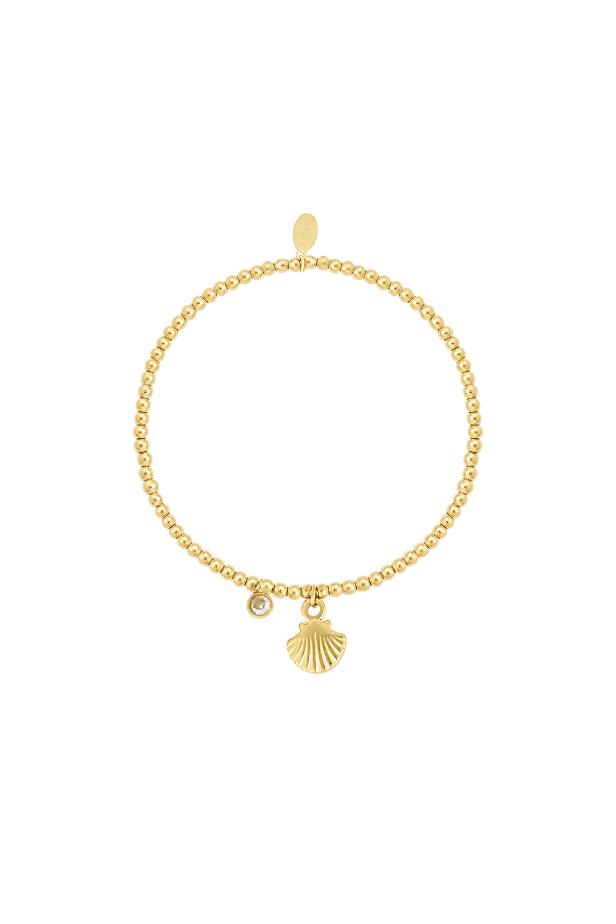 simpele armband sparkly shell