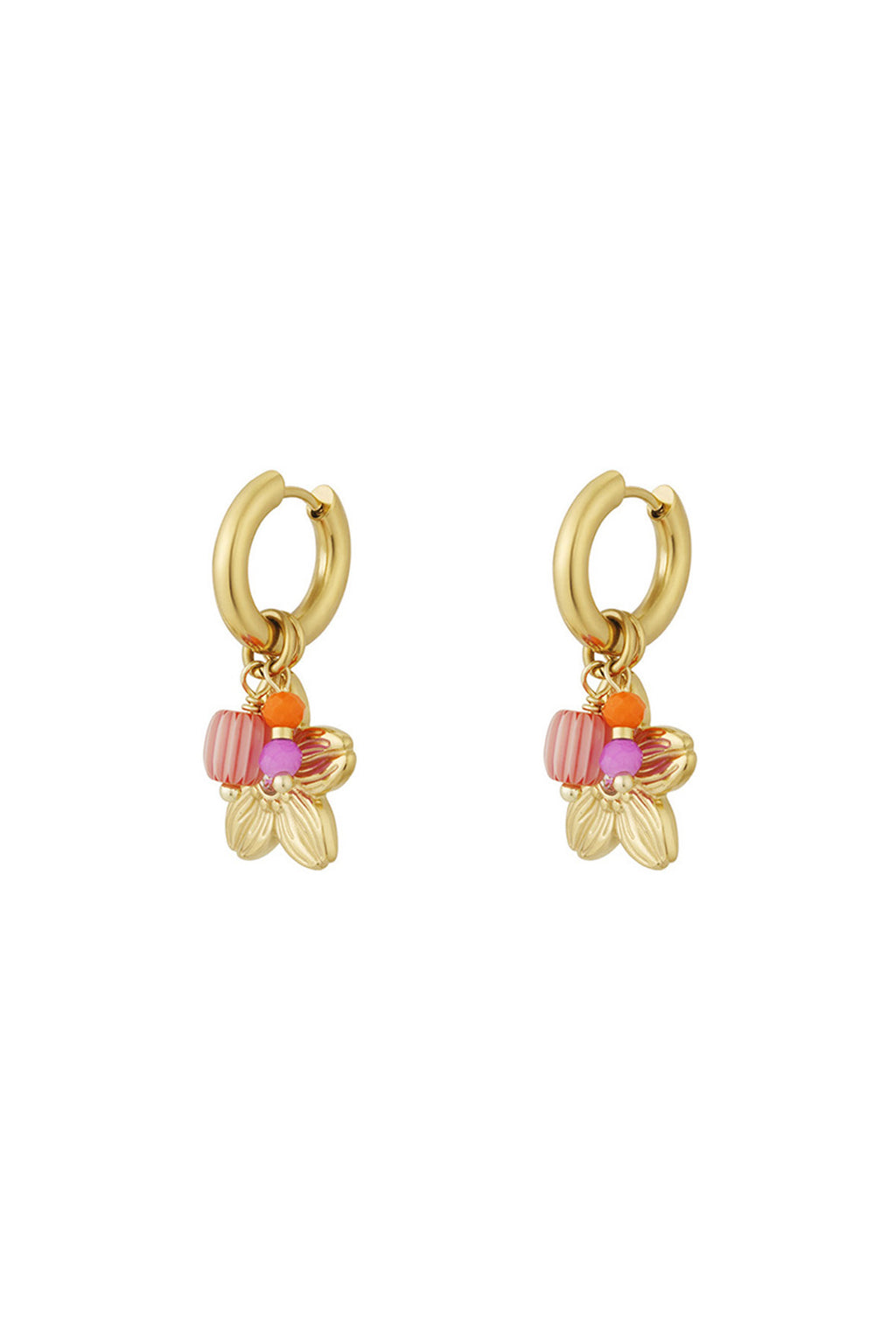 bloom hoops oorbellen