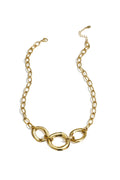 Ketting met ronde statement stukken