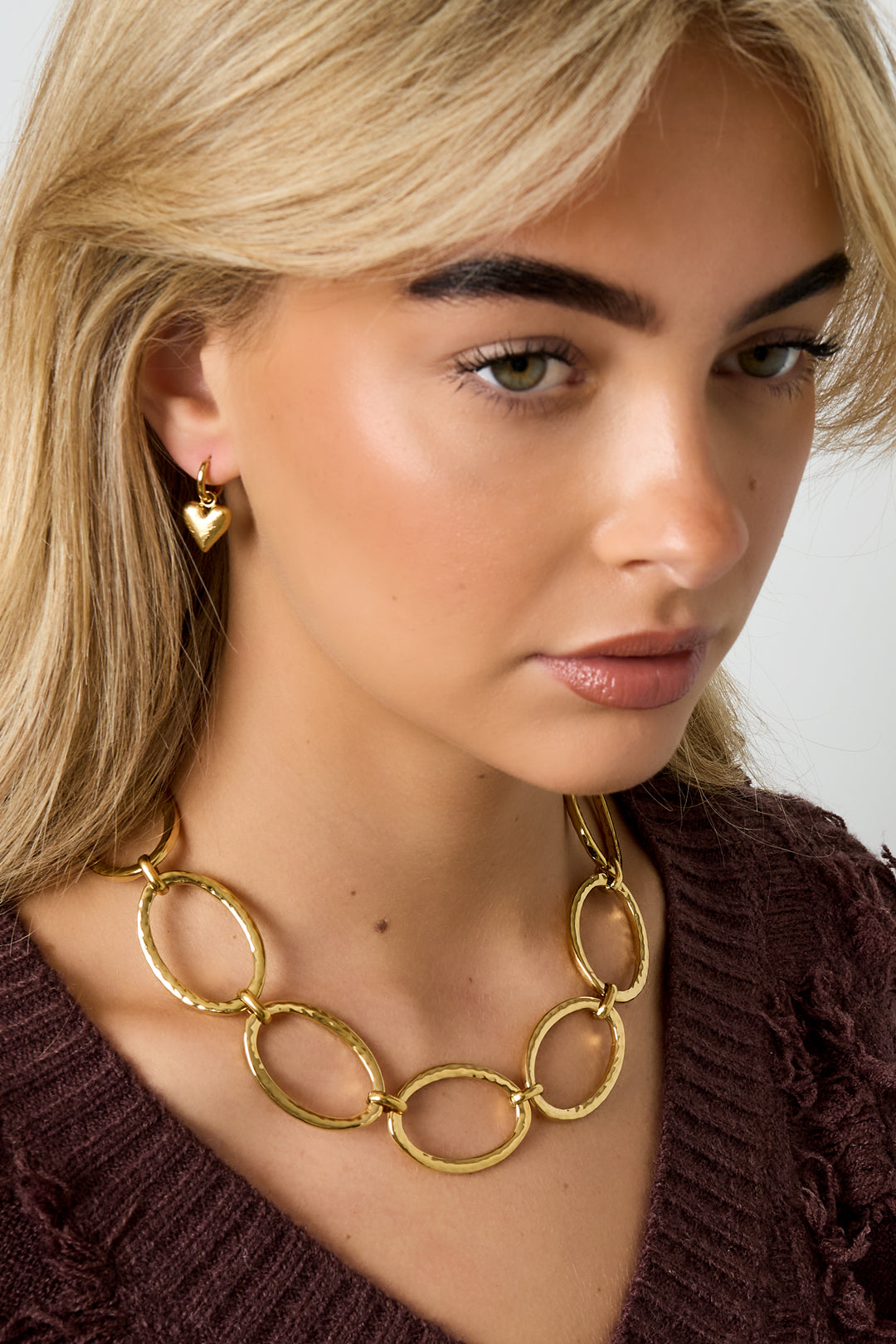 Roestvrijstalen kettingen Ketting Casual Dagelijks Eenvoudig Serie Dames sieraden