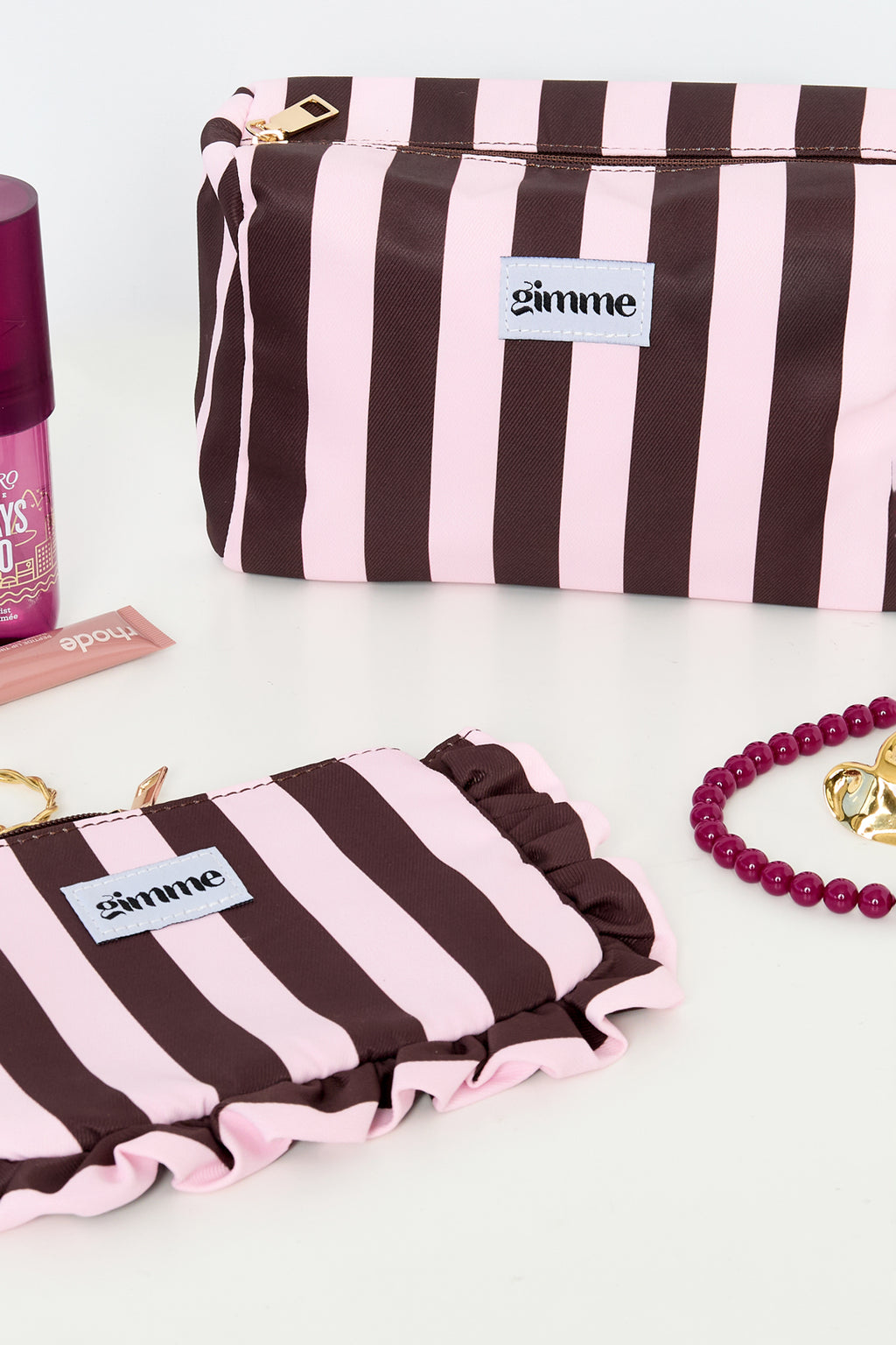 Make-uptassen Strip Casual Polyester Dagelijkse Accessoires