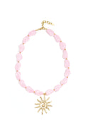 Kralenketting met zon charm