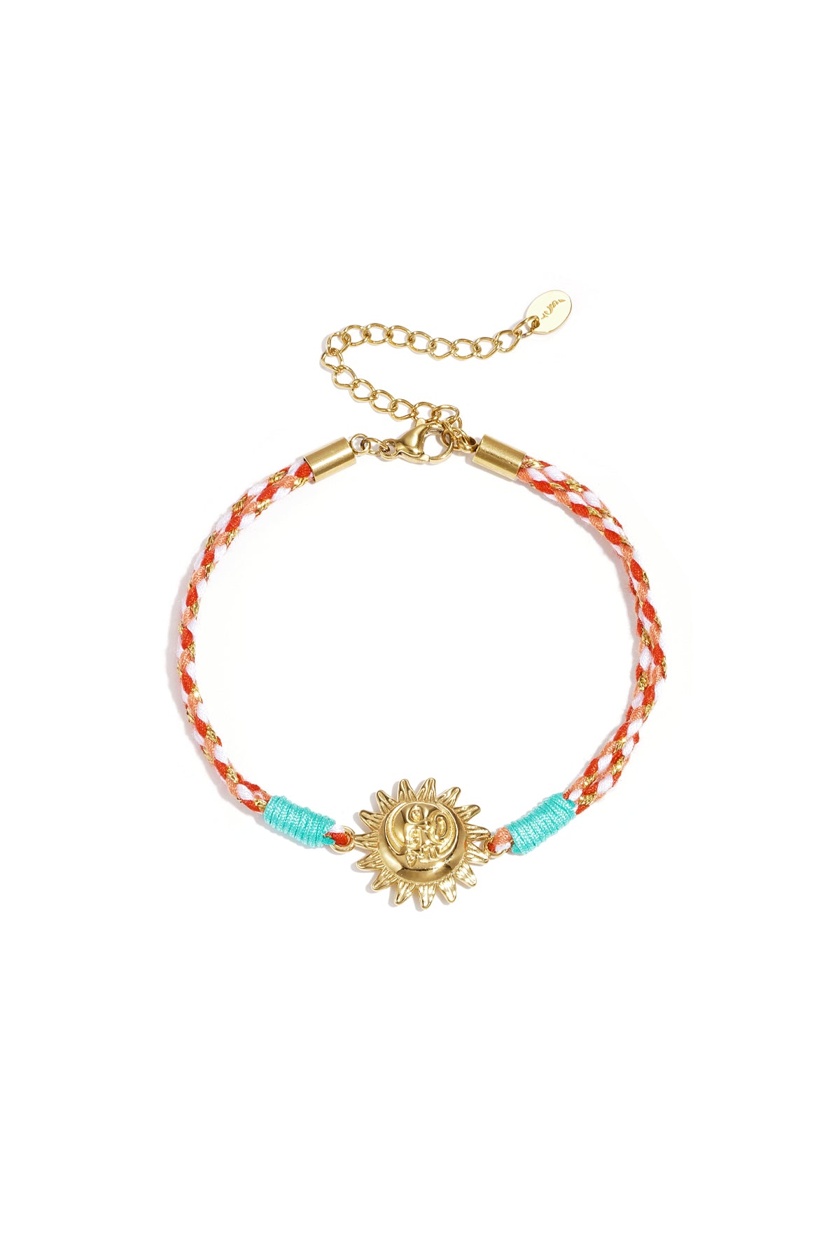 Armbanden met touwbedeltjes, bloemenmotief, casual, vakantie/strand, romantische serie, damessieraden