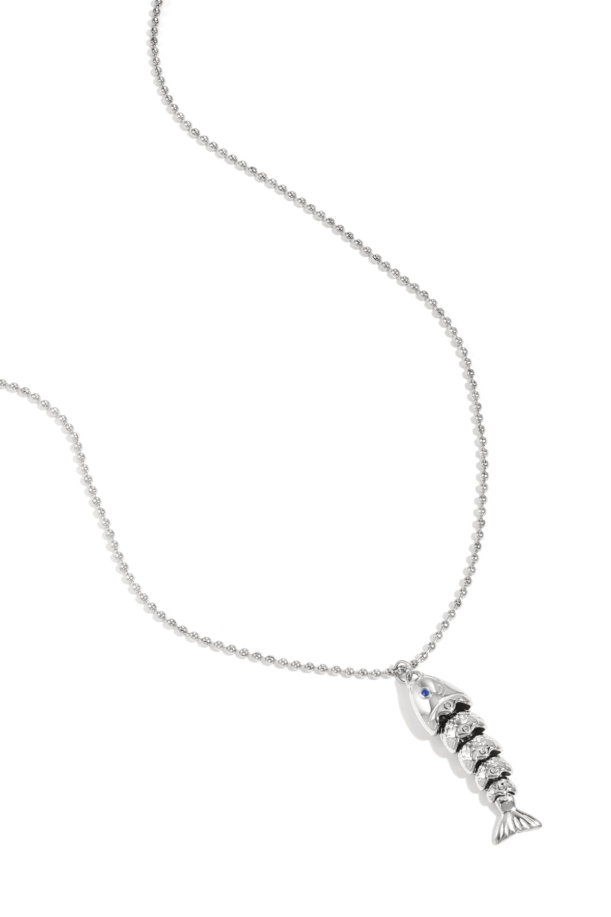 Ketting met bewegende vis charm