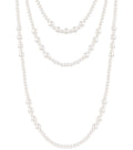 Kleine parels gelaagde ketting