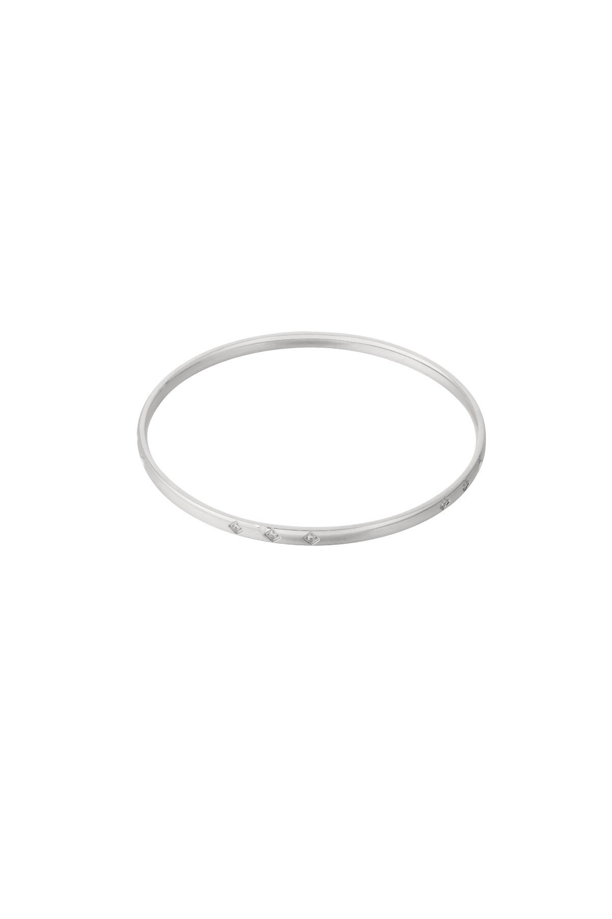 Eenvoudige mini-diamanten armband