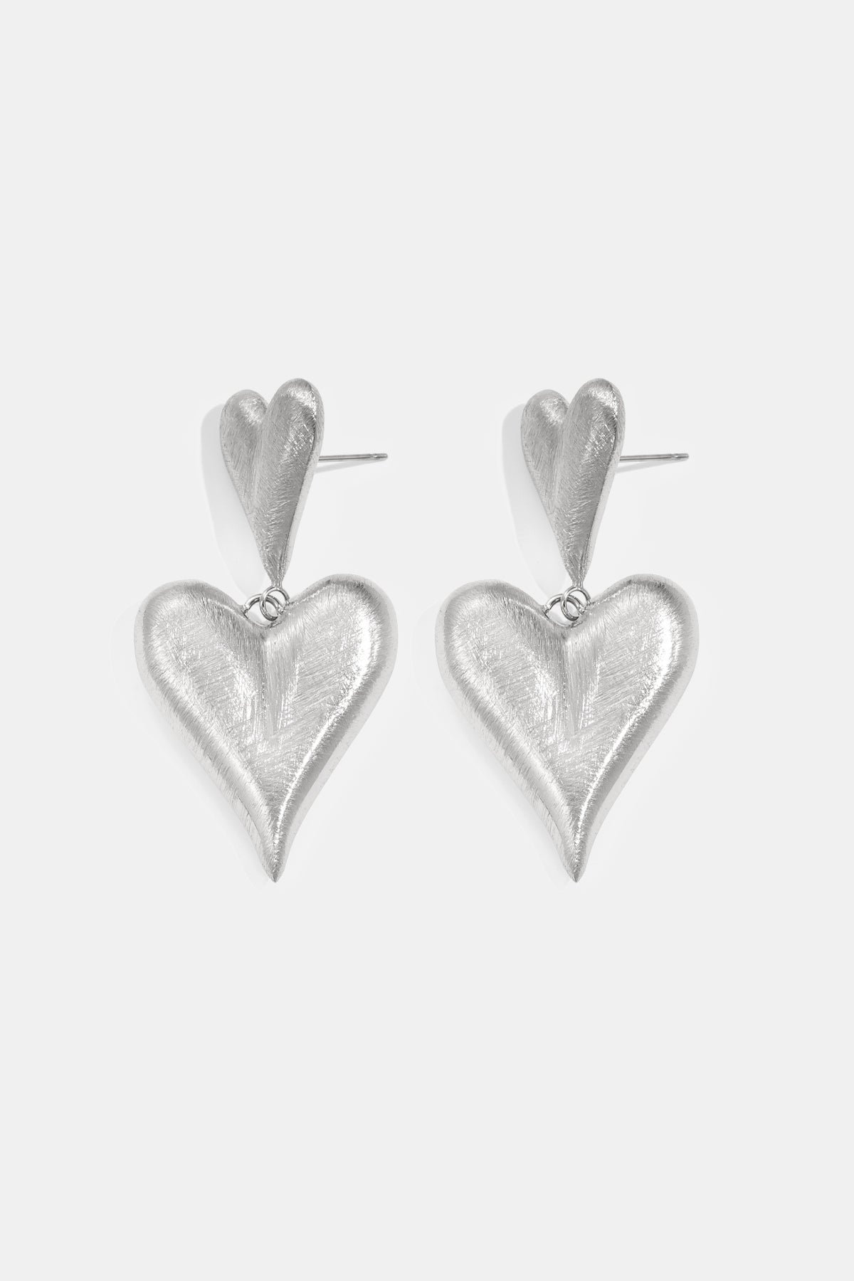 Oorbellen met hartjes, casual, dagelijks, eenvoudig, serie, damessieraden