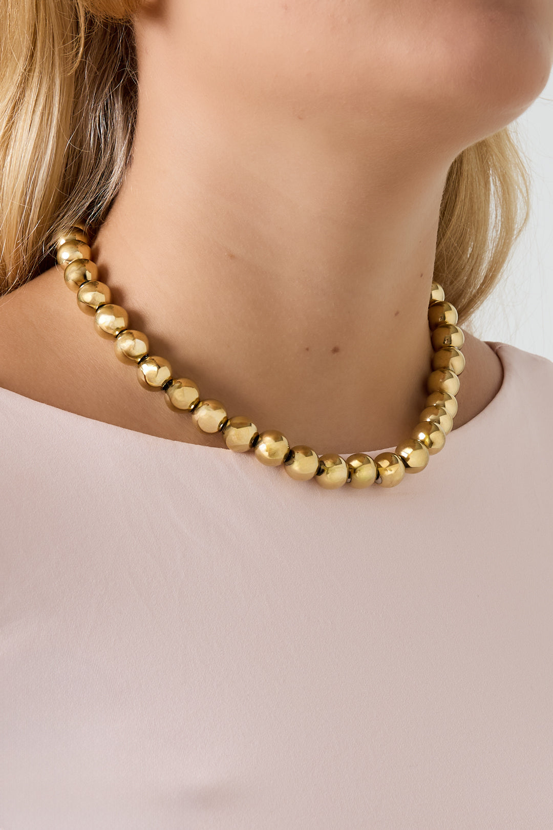 Holle kralenketting - 12 mm