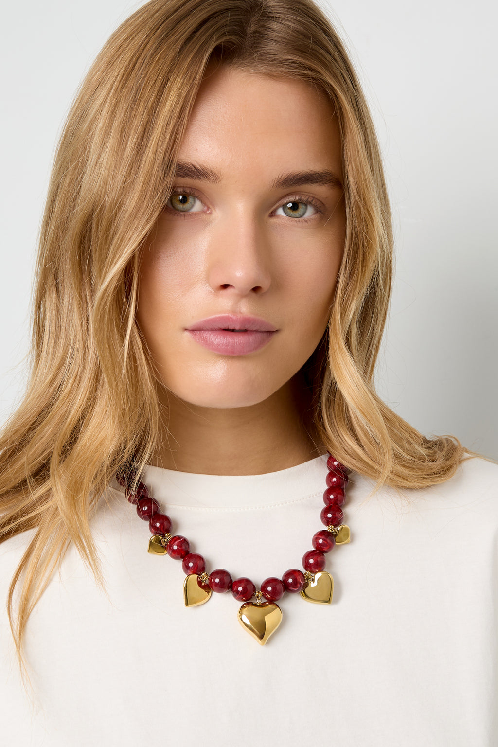 Acryl kralen kettingen Hart Casual Dagelijks Etnische serie Dames sieraden