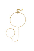 Hand chain met bolletjes details