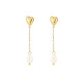 parel hanger oorbel