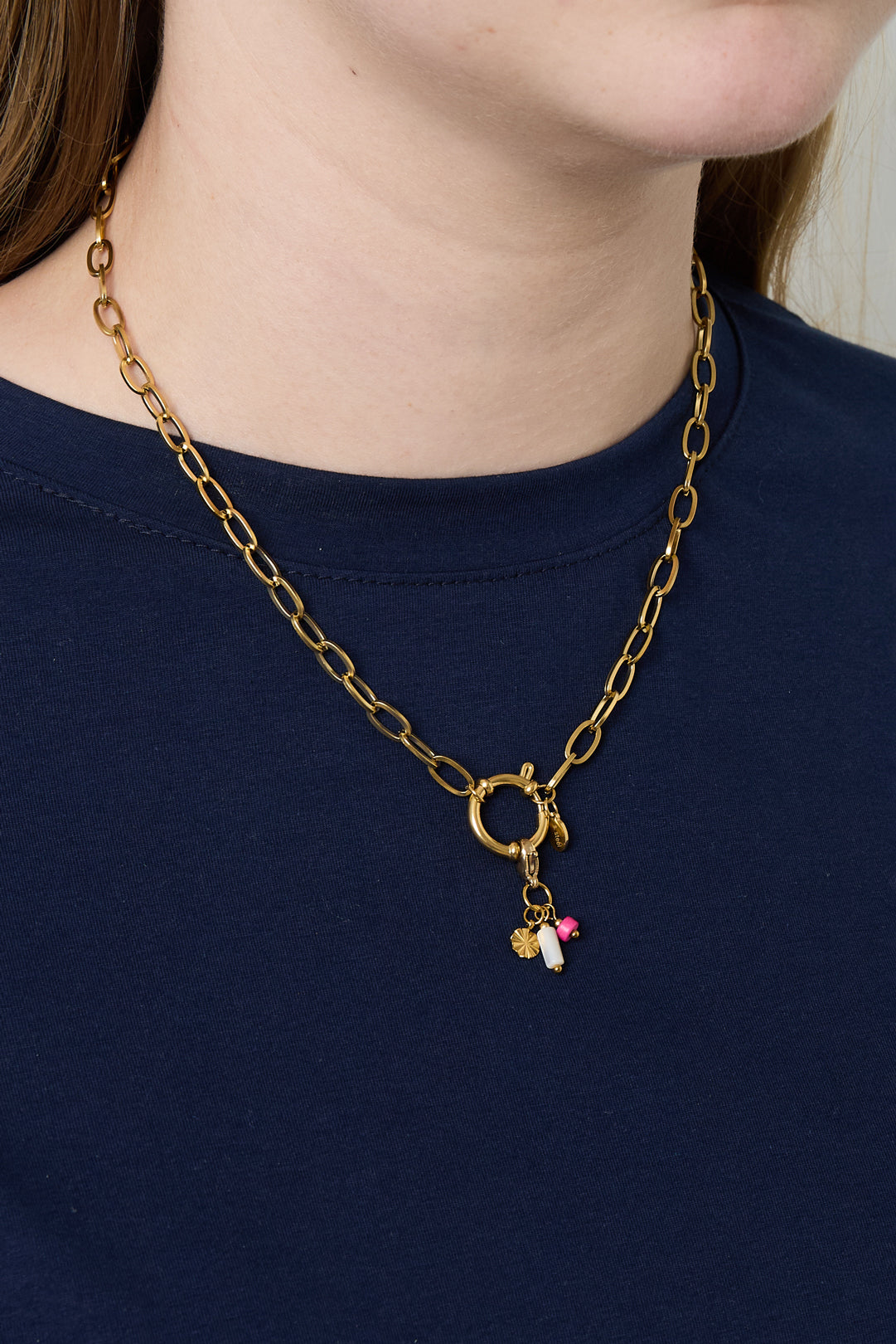 Gouden knoopketting
