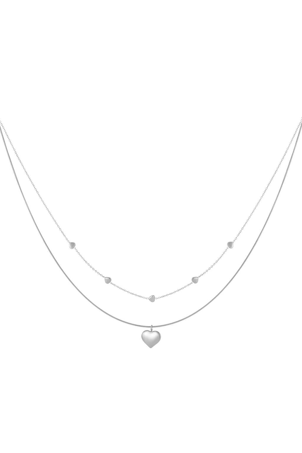 Gelaagde kettingen Hart Casual Dagelijks Eenvoudig Serie Dames sieraden