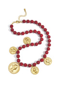 Acryl kralen kettingen figuur Retro Daily Classic serie dames sieraden