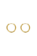 Oorbellen Little Hoops 1,6cm Goud kleur Stainless Steel